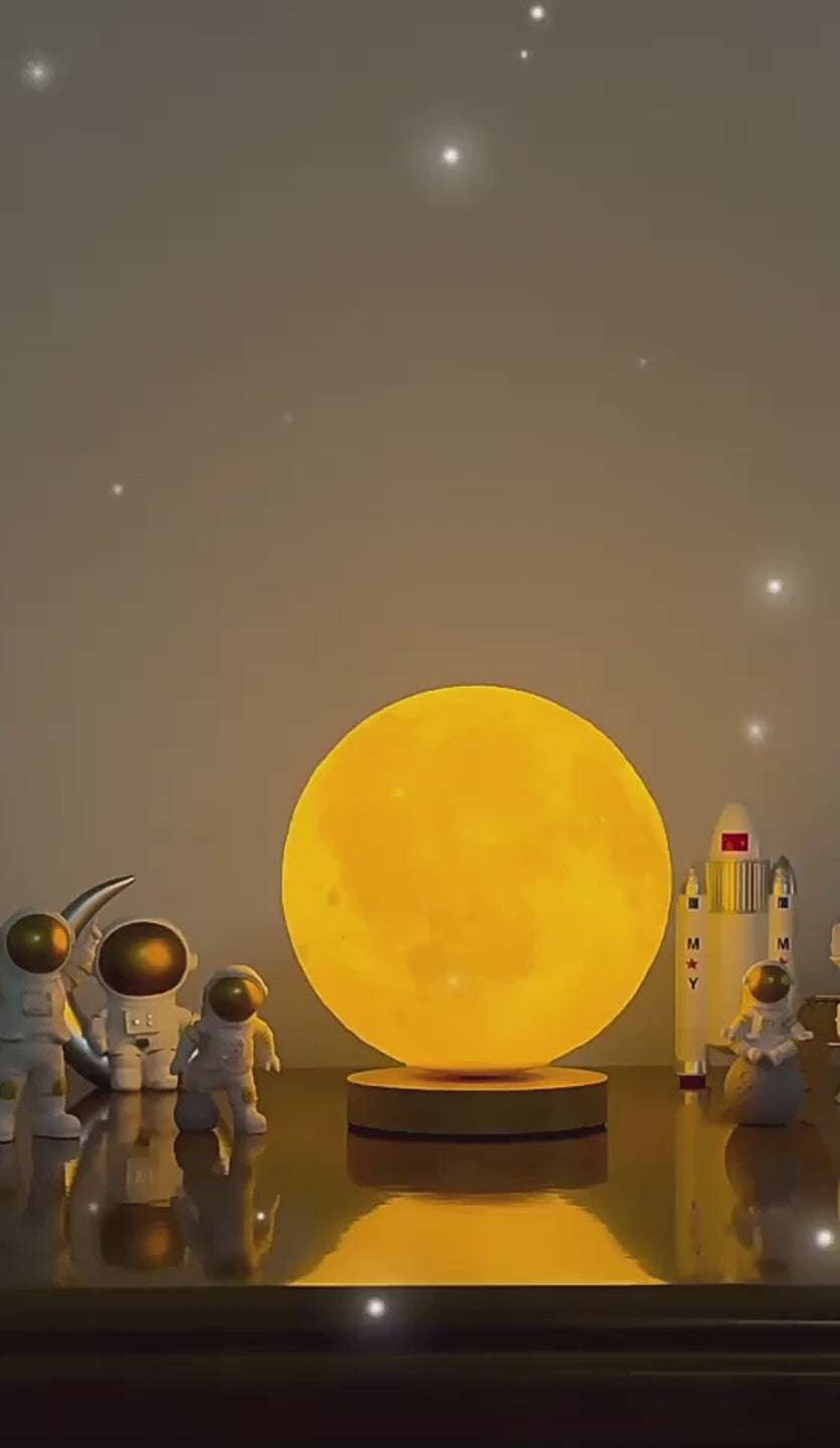 Lampe Lune Flottante - Éclairez vos nuits!